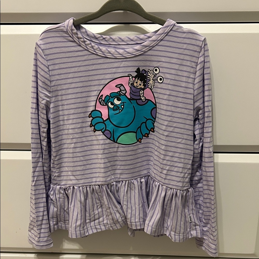 Little Sleepies Monsters Inc Shirt in Size 4T